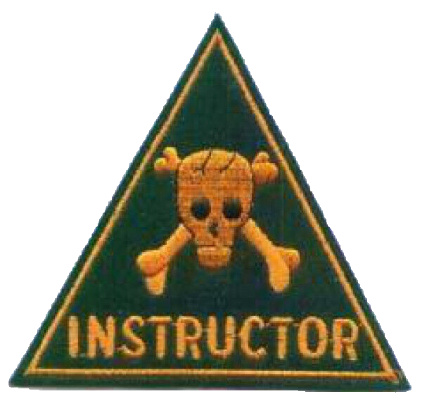 US ARMY CAMP HOOD TD DRILL INSTRUCTOR patch