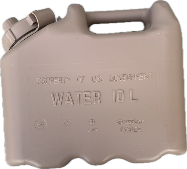 US Army Scepter Military Wasserkanister 10L Sand