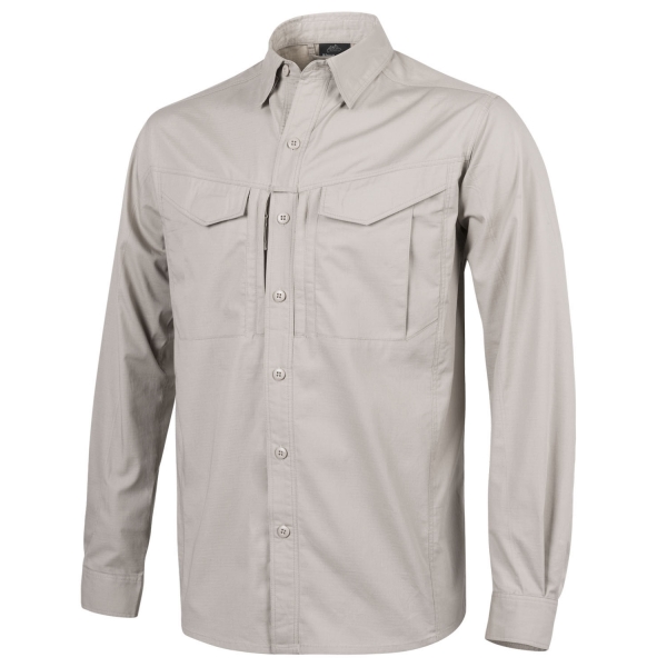 Helikon Tex DEFENDER Mk2 Shirt long sleeve® - PolyCotton Ripstop - Khaki
