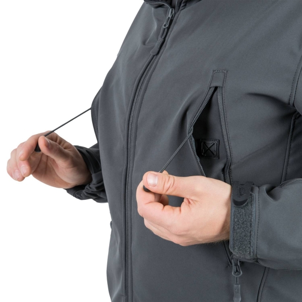 Helikon Tex GUNFIGHTER Jacket - Shark Skin Windblocker Taiga Green