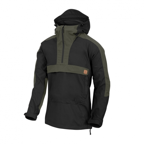 Helikon-Tex WOODSMAN Anorak Jacket® - Black / Taiga Green