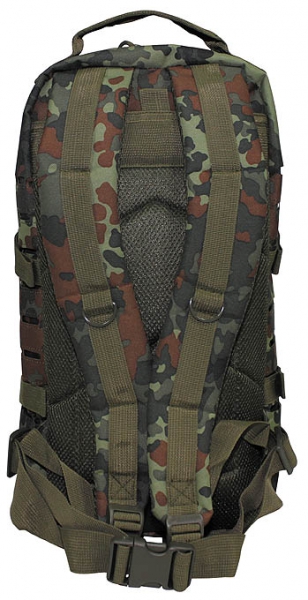 Daypack Assault 30 Ltr Molle pack Laser Flecktarn camo
