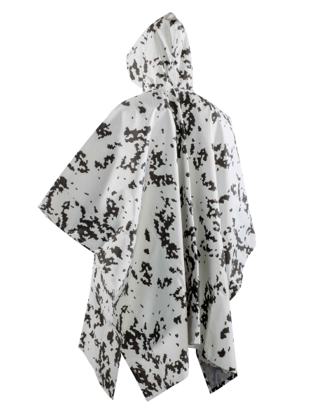BW Poncho mit IRR Beschichtung M05 Schneetarn
