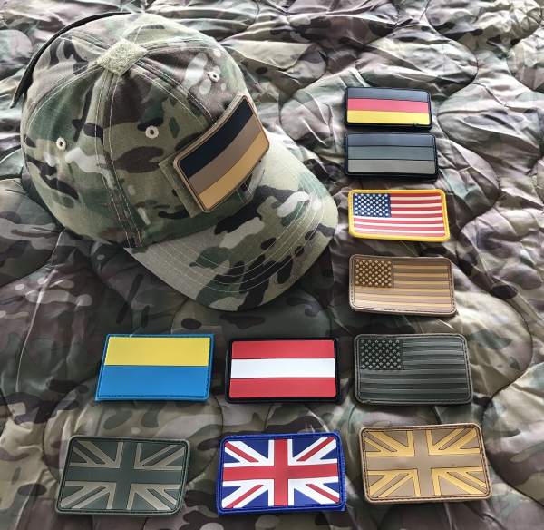US MultiCam™ TACTICAL Cap mit Flagge und Nametape deiner Wahl