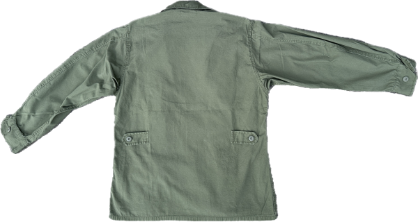 US ARMY JUNGLE SHIRT M64 REPRO VIETNAM COTTON OLIV