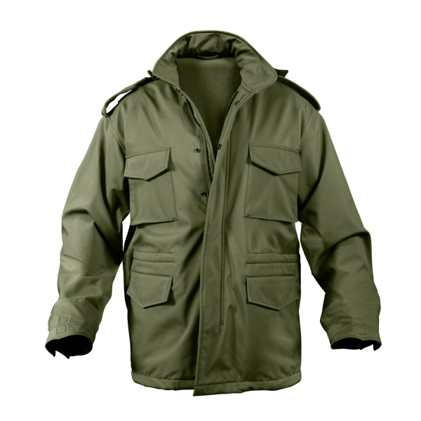 ROTHCO US M65 Soft Shell Tactical Field Jacket Oliv Drab