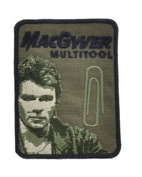 MACGYVER MULTITOOL Funpatch Klettabzeichen