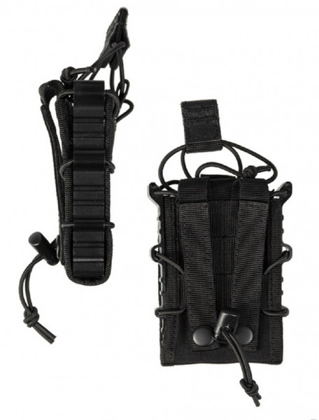 MAG. OPEN TOP FLEX SINGLE MOLLE POUCH BLACK