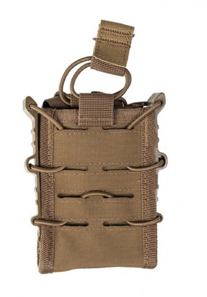 MAG. OPEN TOP FLEX SINGLE MOLLE POUCH DARK COYOTE