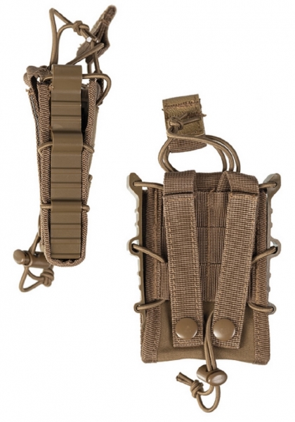 MAG. OPEN TOP FLEX SINGLE MOLLE POUCH DARK COYOTE