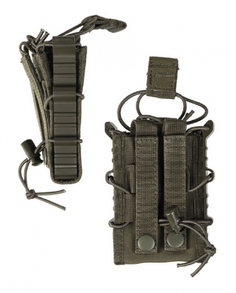 MAG. OPEN TOP FLEX SINGLE MOLLE POUCH OLIV