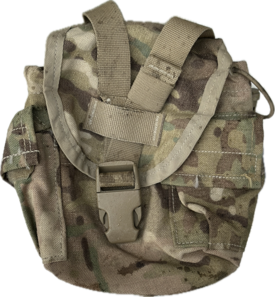 US Army Canteen 1 Liter Feldflasche Molle Pouch Multicam Feldflasche Tasche