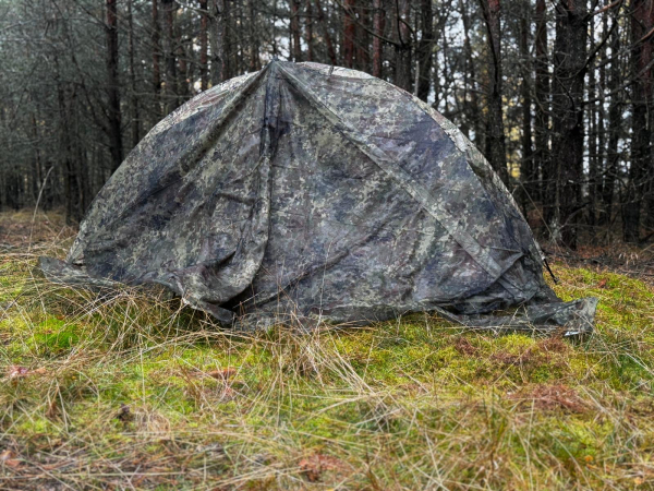 AB Utility Mesh Fabric IR Skarpo 140 x 280 cm 5FTD BW Flecktarn