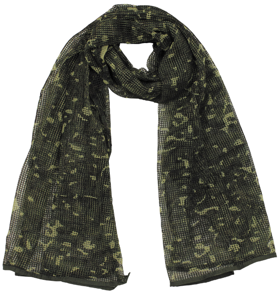 BW Flecktarn Netzschal  190 cm x 90 cm