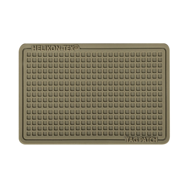 Tag Patch 60x40mm (set - 3pcs.) - PVC - Coyote
