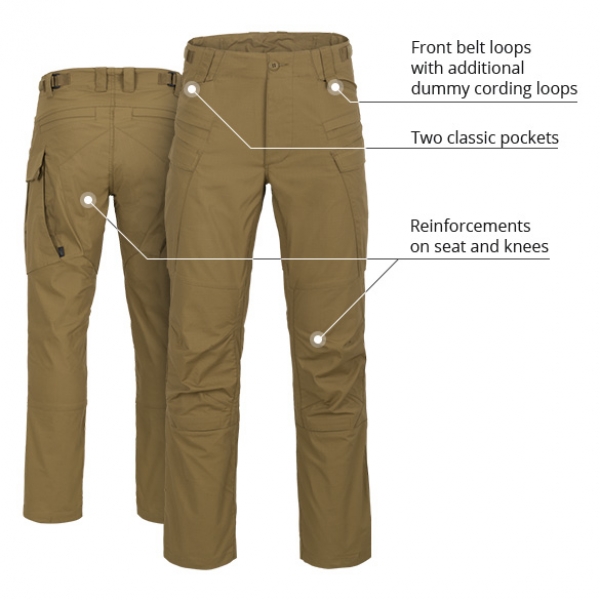 Helikon Tex SFU NEXT Pants Mk2® - PolyCotton Stretch Ripstop - Coyote