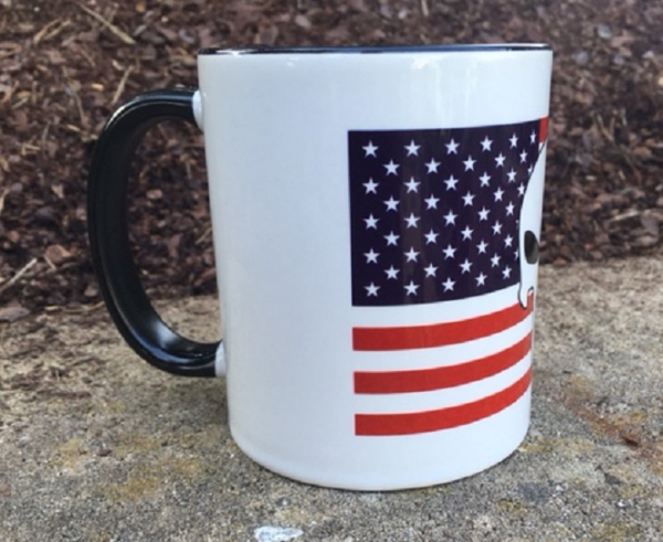 Coffee Mug 'USA Flag - Punisher'