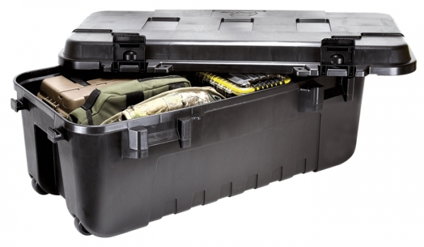 Plano Transportbox mit Rollen 102 Liter Black