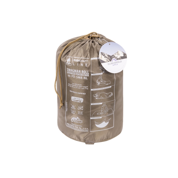 Helikon-Tex SWAGMAN ROLL® Poncho - Climashield® Apex 67g - Coyote