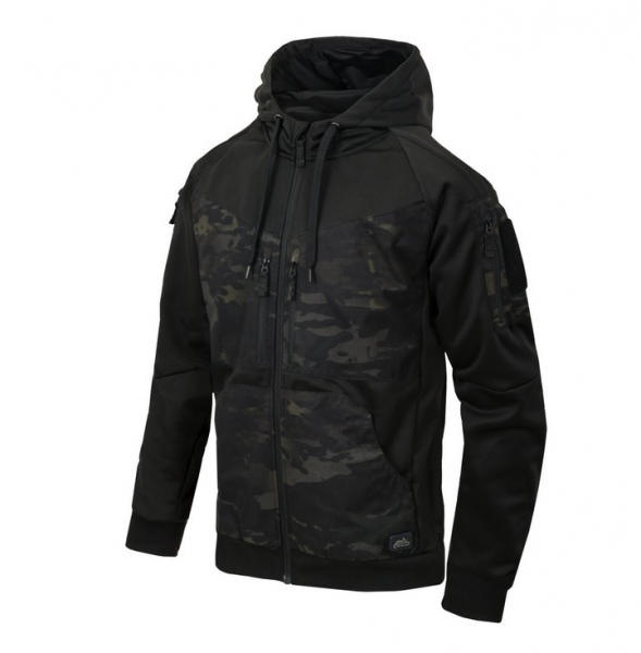 HELIKON TEX ROGUE Hoodie (FullZip) - Black / MultiCam® Black