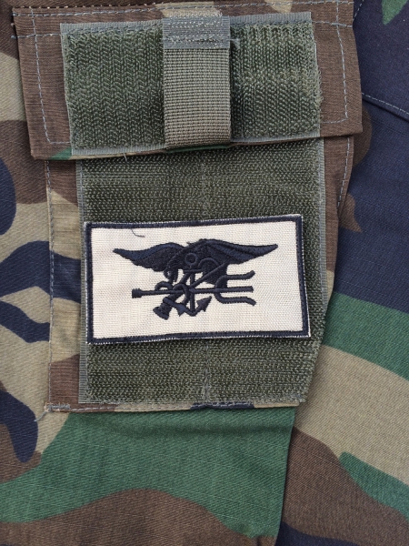 US NAVY SEALS Badge oliv Velcro patch