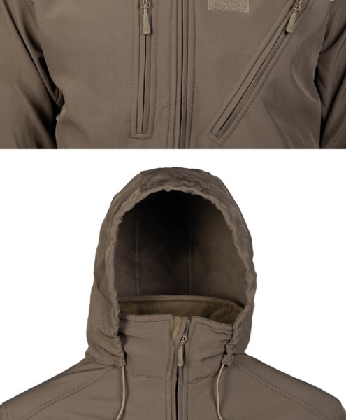 SOFTSHELL JACKE SCU 14 DARK RANGER GREEN