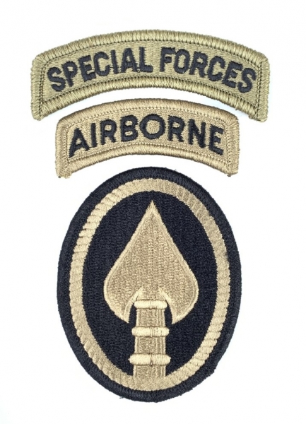 US ARMY Special Forces Airborne Operations Command Socom Multicam Uniform patch