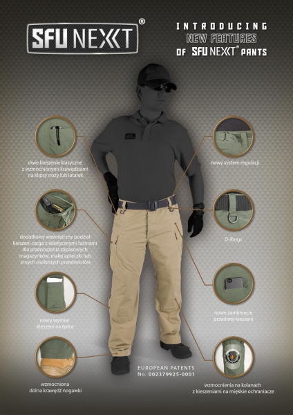Helikon Tex SFU NEXT Special Forces Pants oliv