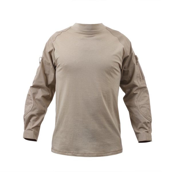 Desert Sand Military Tactical Combat Shirt
