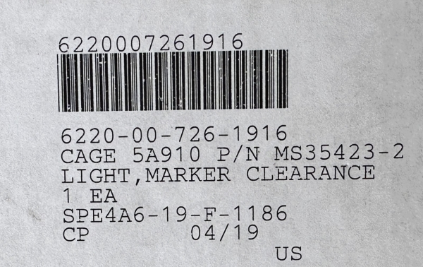 HMMWV Humvee Side Marker rot