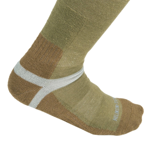Helikon Tex Merino Socken - Olive Green / Coyote