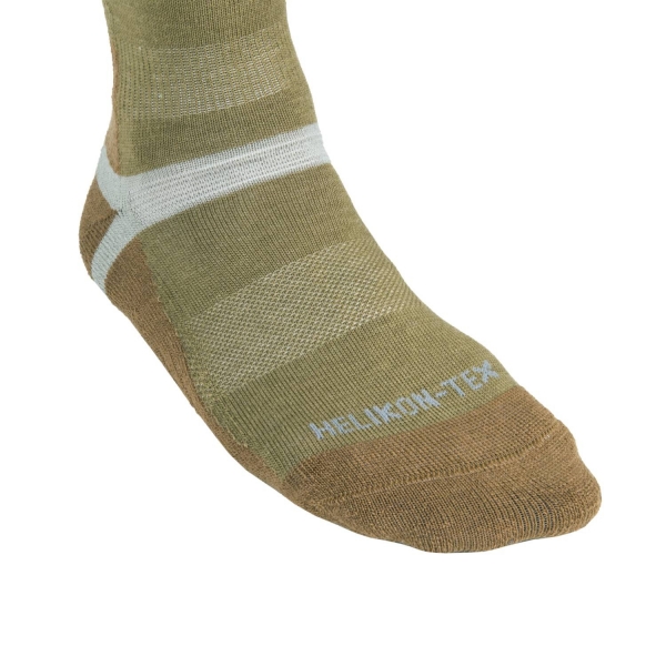 Helikon Tex Merino Socken - Olive Green / Coyote