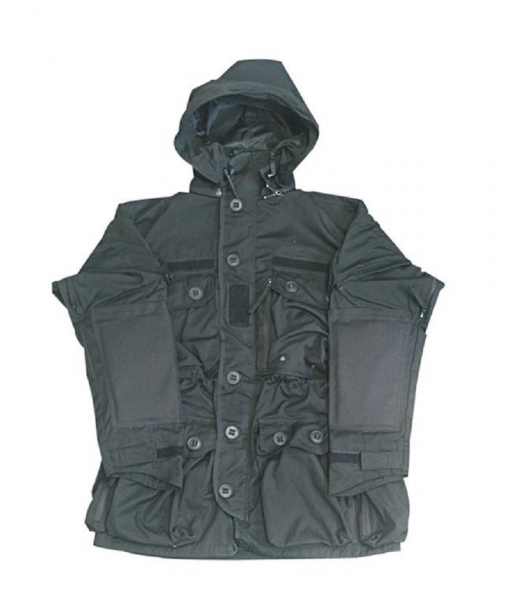 TACGEAR Parka Einsatzjacke Spezialkräfte KSK Smock 2. Generation schwarz