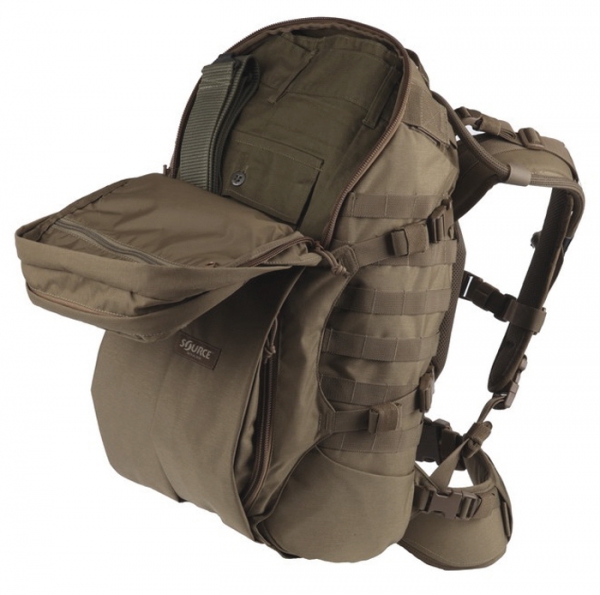 Source Double D Hydration Cargo Pack Coyote