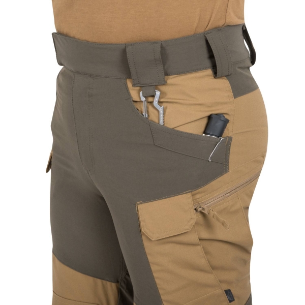 Helikon Tex HYBRID OUTBACK PANTS® - DuraCanvas® - Taiga Green / Black A