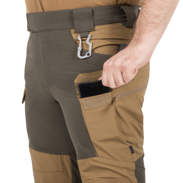 Helikon Tex HYBRID OUTBACK PANTS® - DuraCanvas® - Taiga Green / Black A