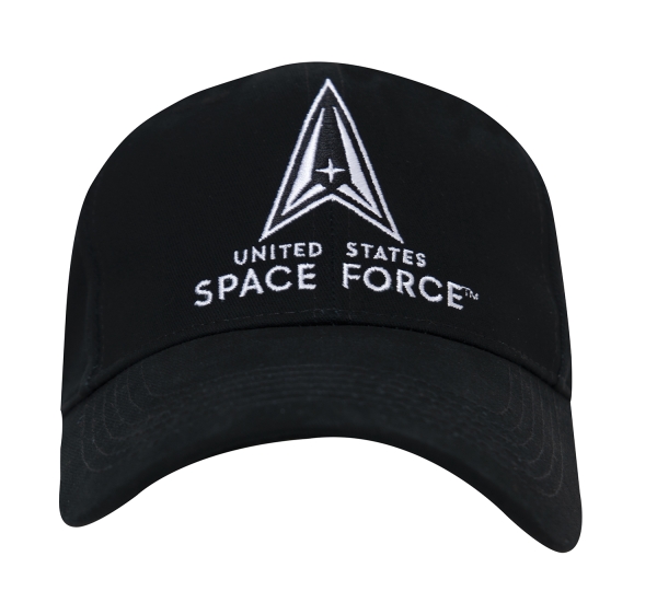 US Space Force Low Profile Cap - Black