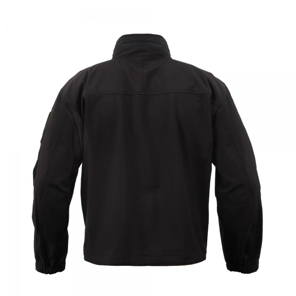 SPECIAL OPS LIGHTWEIGHT TACTICAL SOFT SHELL JACKET BLACK