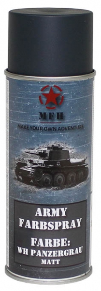 Farbspray Army WH PANZERGRAU matt 400 ml RAL7016