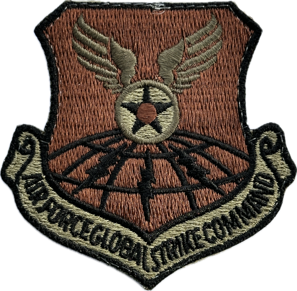 US Air Force AFGSC Air Force Global Strike Command OCP Klett patch
