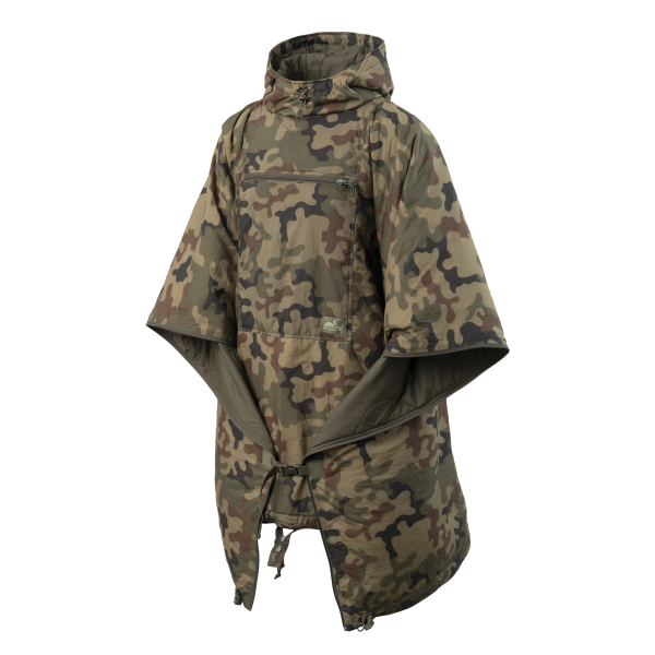 Helikon-Tex Swagman Roll Multifunktionsponcho mit Climashield® Apex™ PL Woodland