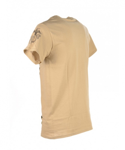 USMC Marsoc USA Flag Socom tshirt Sand