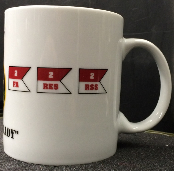 2nd Cavalry Regiment TOUJOURS PRET Coffee Mug "Always Ready"