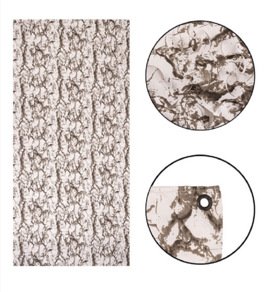 TARNNETZ LASER CUT NYLON 1,5X3,0 SNOW CAMO