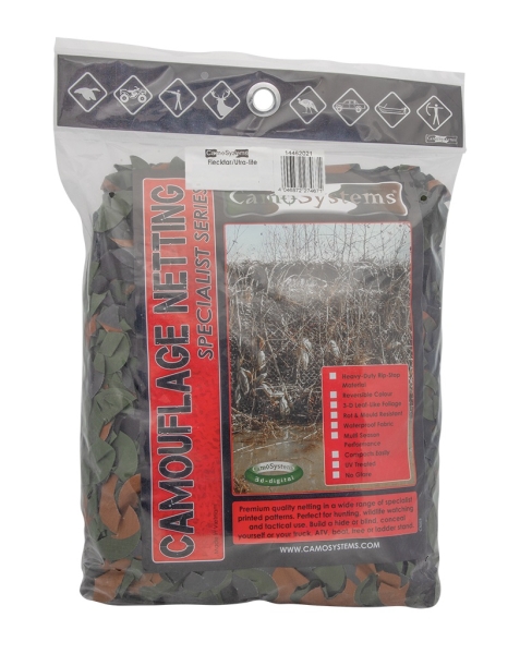 CamoSystems® Military Tarnnetz 3,0X6,0 Flecktarn