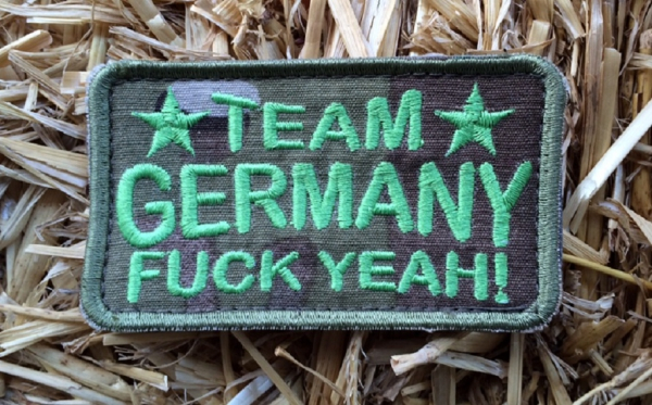 TEAM GERMANY - FUCK YEAH! MultiCam™ Velcro patch