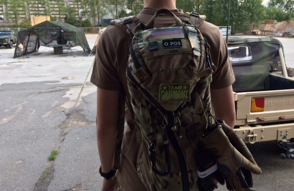 TEAM GERMANY - FUCK YEAH! MultiCam™ Velcro patch