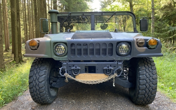 Humvee HMMWV Paar 7"Zoll LED Haupt Scheinwerfer Hi/lo Beam E-Geprüft