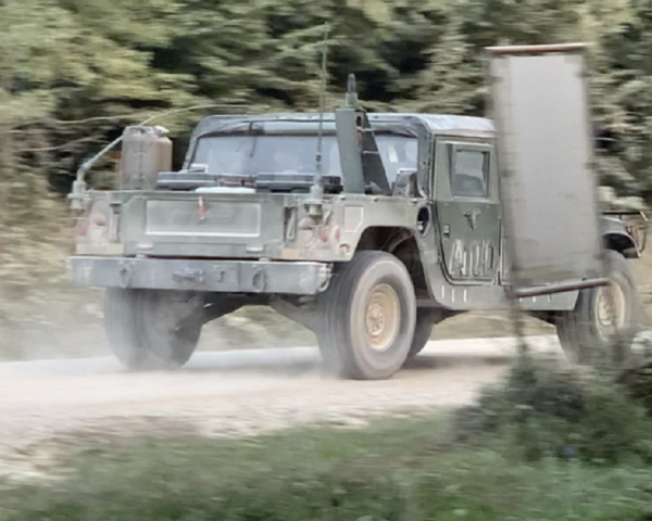 US Army Hmmwv Humvee Bracket Mounting Antenna