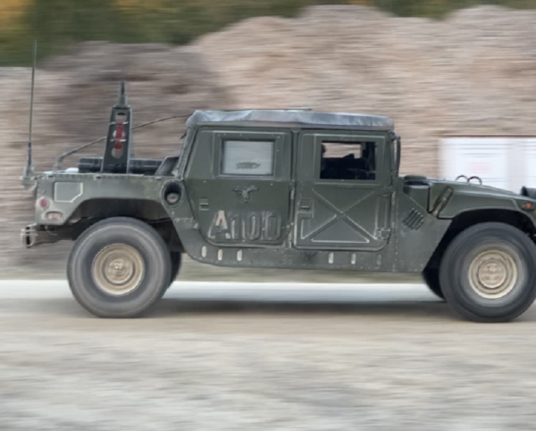US Army Hmmwv Humvee Bracket Mounting Antenna